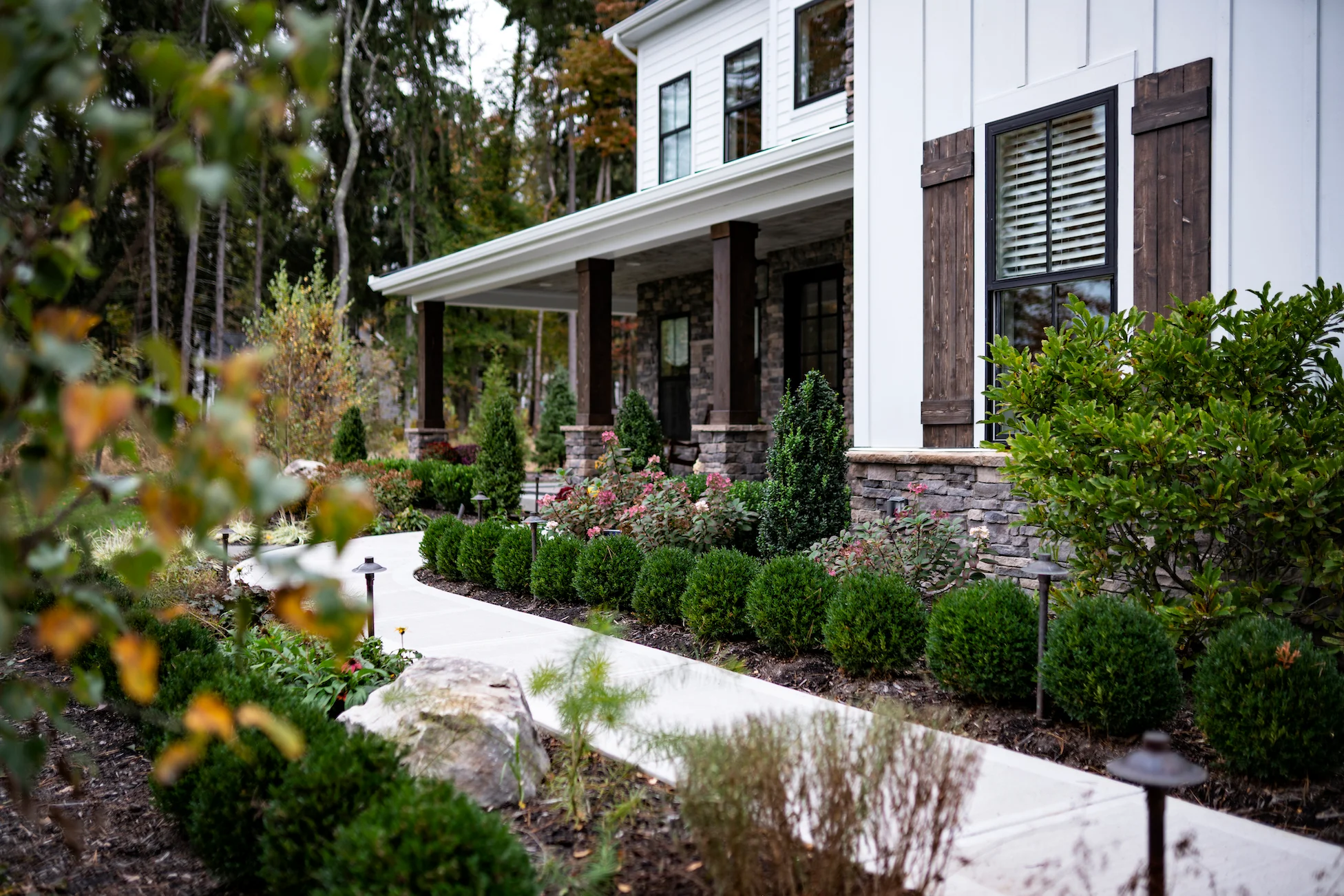 Water feature and specialty landscape elements