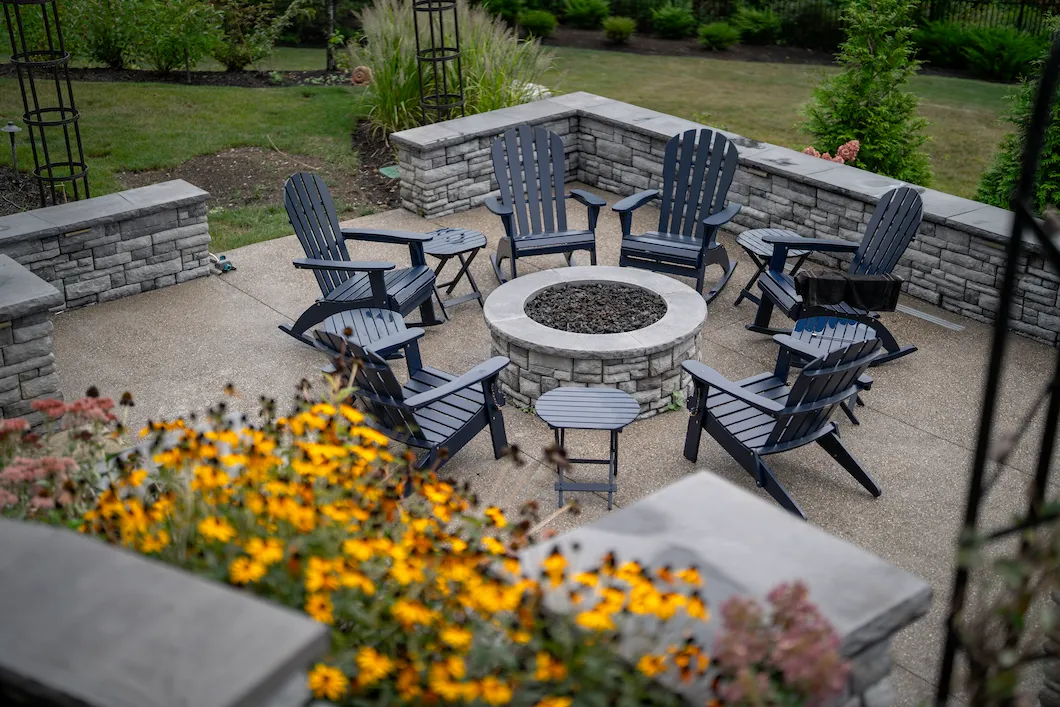 Landscape and outdoor living work near Cranberry Township, Pennsylvania