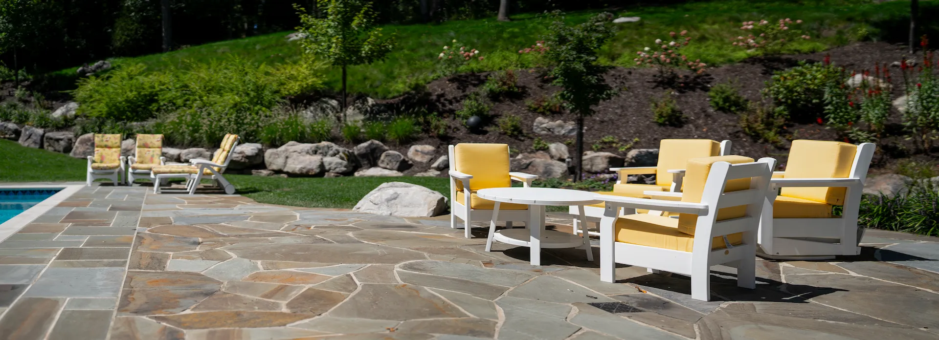 Landscape design in Bradford Woods